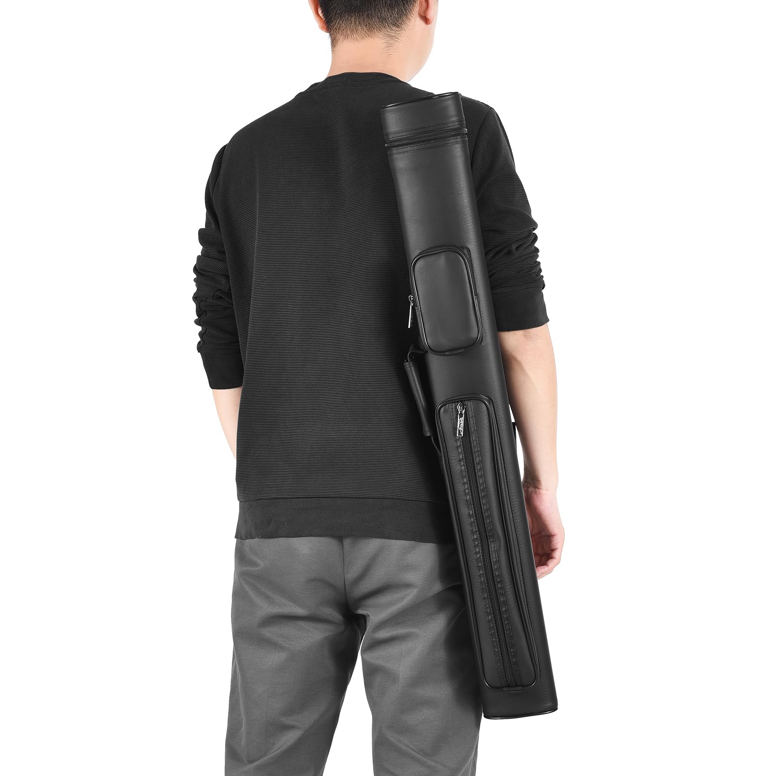 Lixada Fundas Duras para Taco de Billar, 2x Bolsa de Transporte