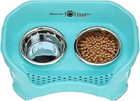 Vista 7 de Neater Pet Brands Neater Feeder Deluxe Cuencos para Perros Elevad os a Prueba de Derrames para Perros Pequeños Menos de 19 lbs, Fabricado en EE.UU.
