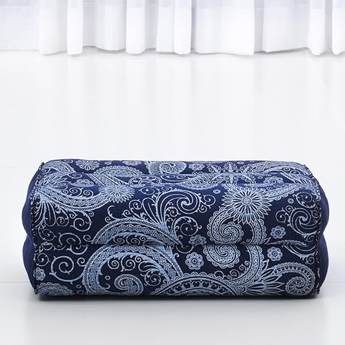 Miniatura 2 de Leewadee Bloque de yoga - Cojín de suelo para práctica de yoga, cojín de asiento de meditación para entrenamientos llenos de kapok
