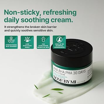 SOME BY MI AHA BHA PHA 30 Days Miracle Acne Clear Body Cleanser & Miracle Cream