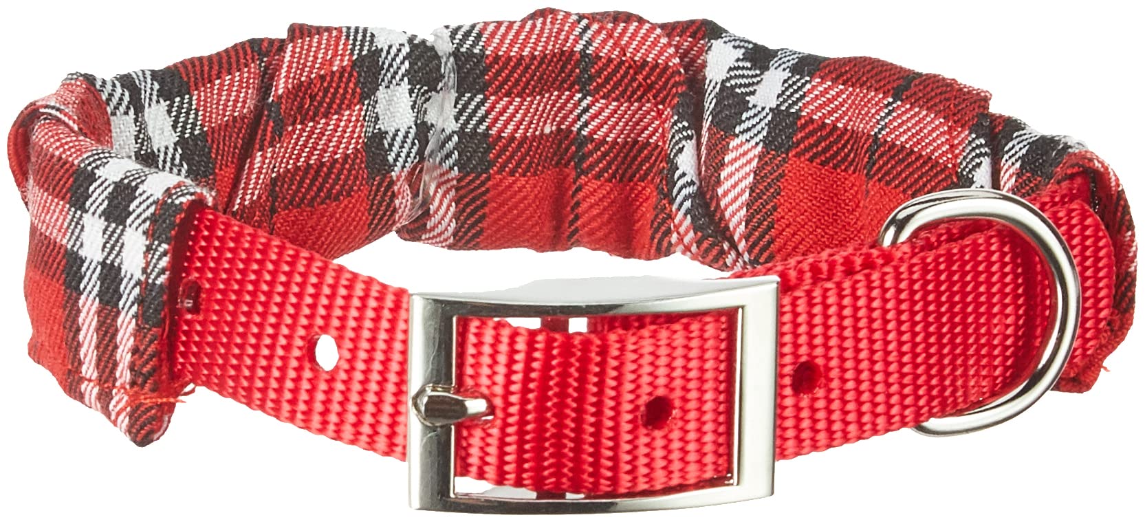 Nobby Collar with Scarf, 42 cm/ 20 mm, Red
