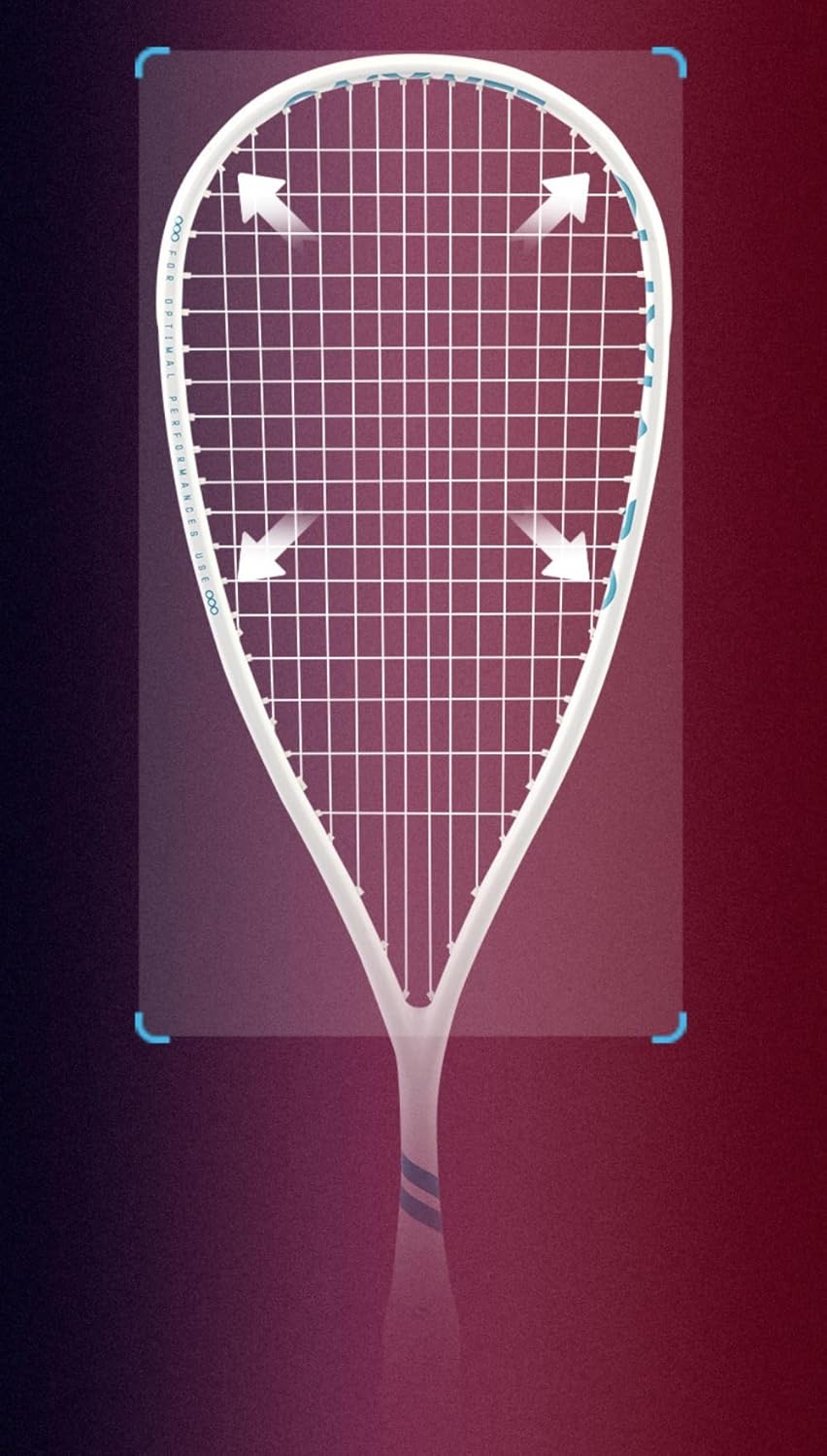 Squash Racquet Full Carbon with Racket Bags Indoor Gym Sports for Professional Beginners Novice Training Racquetball Play