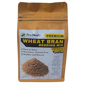 Promeal Wheat Bran Bedding Mix (250 Gram)