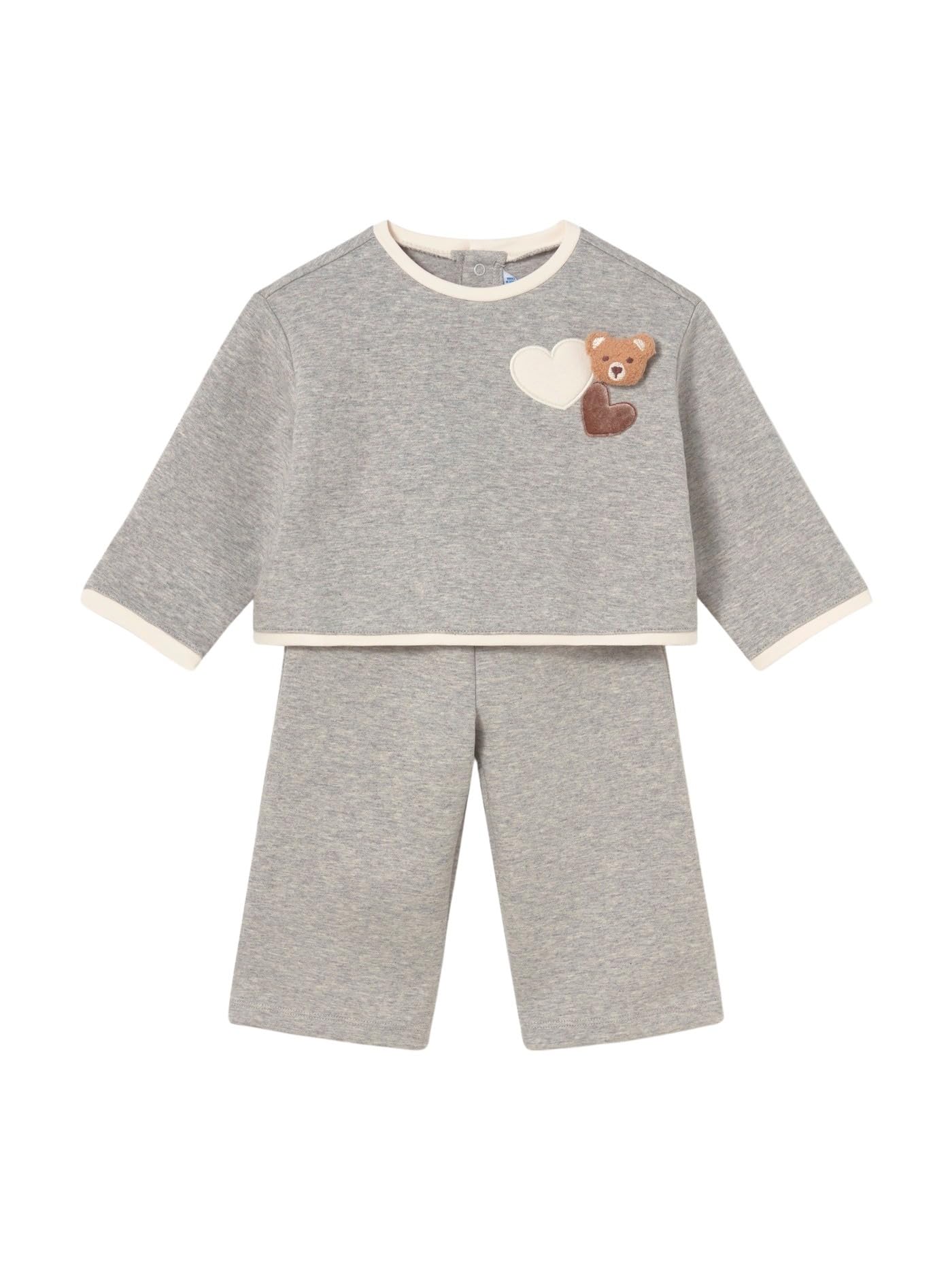 Conjunto pantalón largo bebé niña gris Mayoral ropa infantil de invierno 4