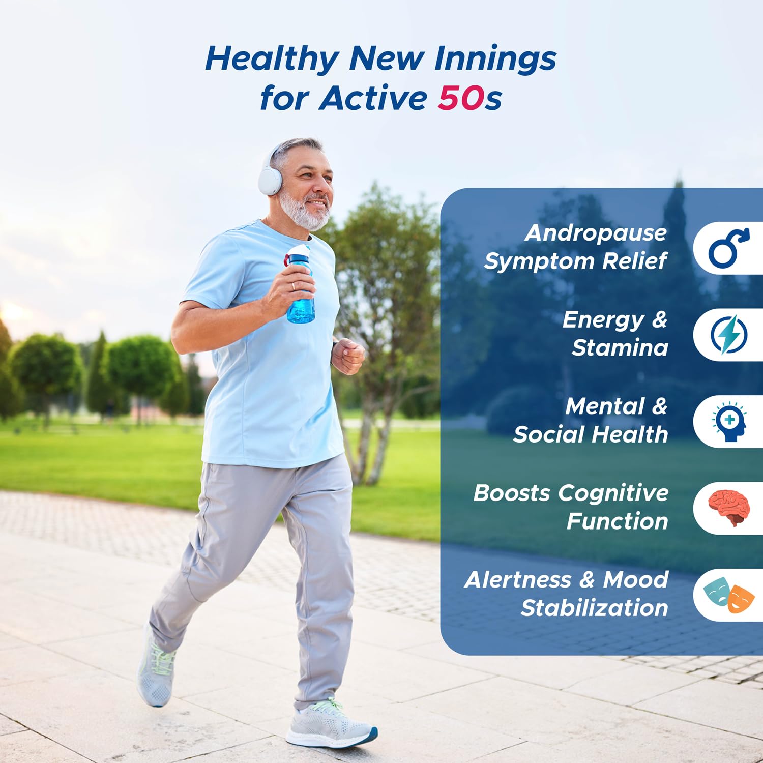 Wellman 50+ Multivitamin Tablets for Men Aged 50+ | Ginseng, Citrus & Amino Acids | Support Health & Vitality | Boost Cognitive & Immune Function | Reduce Tiredness & Fatigue | 30 Veg Tablets Wellman 50+ Multivitamin Tablets for Men Aged 50+ | Ginseng, Citrus & Amino Acids | Support Health & Vitality | Boost Cognitive & Immune Function | Reduce Tiredness & Fatigue | 30 Veg Tablets