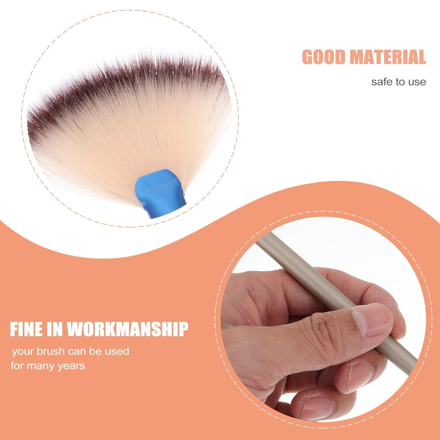 4pcs Fan Shape Facial Mask Brush for Precise Mud and Peel Application Soft Bristles Contour Face Shapes Washable and Reusable Cosmetic Tools for Women Skincare Routine