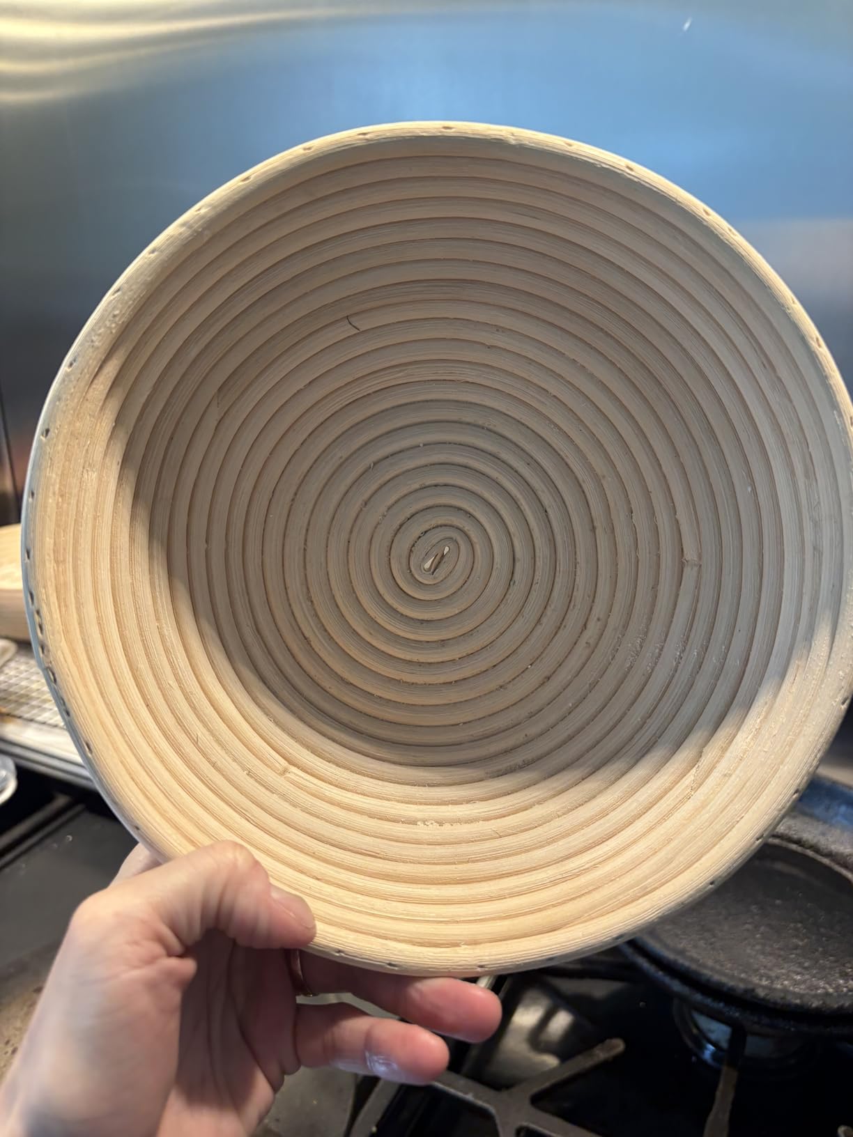 Sourdough Proofing Baskets Set - 2 Round 9" Banneton Baskets With Liners, Rattan Bread Rising Bowls - View #3