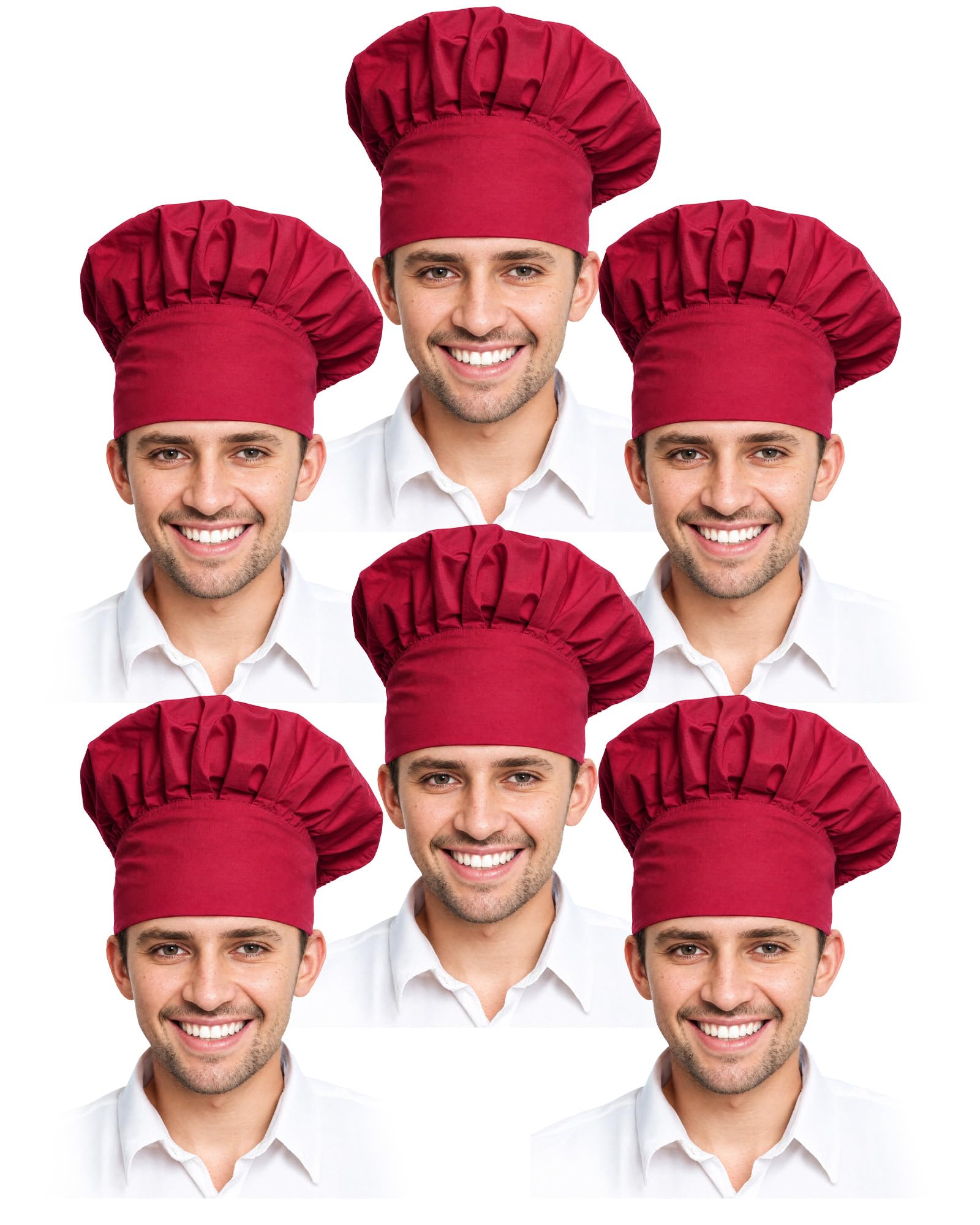 Xeoxarel Chef Hat for Men/Women, Baker Kitchen Cooking Cap