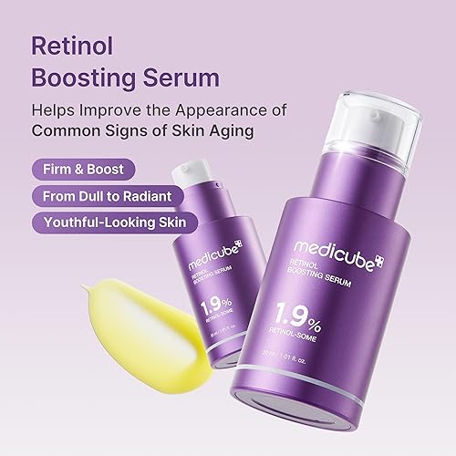 Miniatura 2 de medicube Retinol-some 1.9% Boosting Serum para un cuidado reafirmante intensivo, hidratación y relleno  Piel suave, radiante y de aspecto juvenil