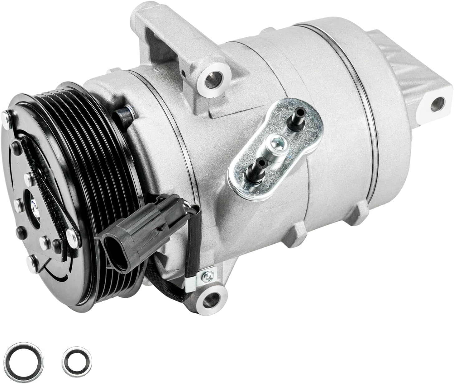 PHILTOP AC Compressor Compatible with 2007-2012 LINCOLN MKZ 3.5L, 2010-2012 Fusion 3.5L, Air Conditioning Compressor