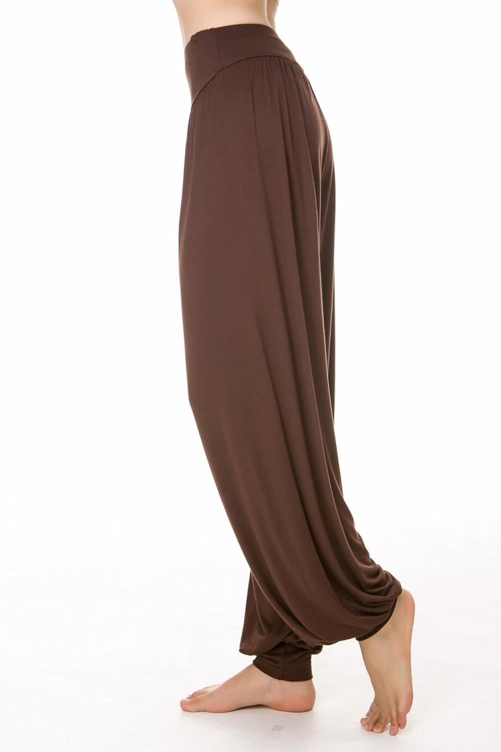 Women's Elastic Soft Modal Yoga Sports Pants Dance Harem Pants - Image 3