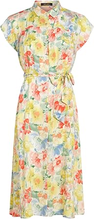 King Louie Amy Lunella Women's Dress with Delicate Floral Print