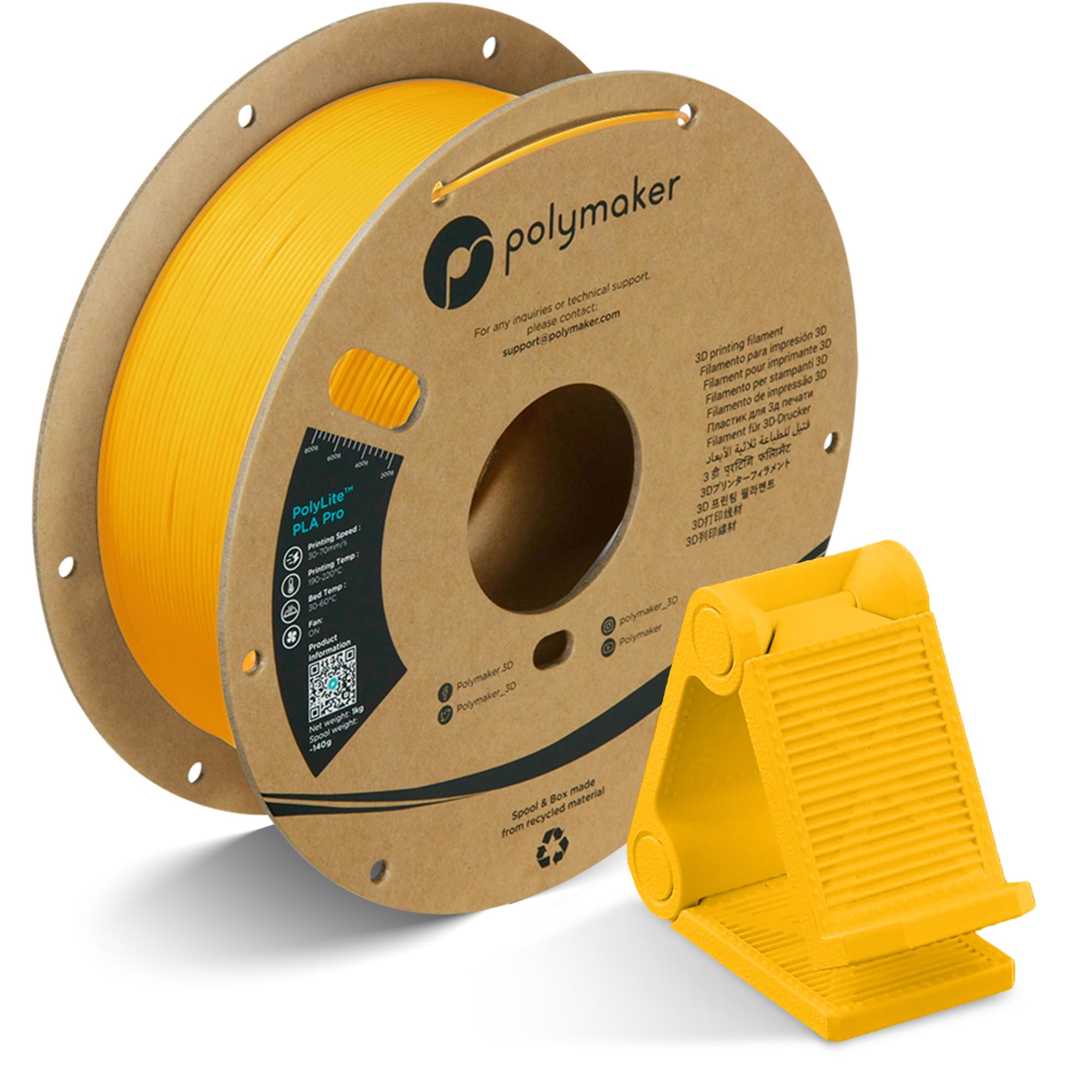 Polymaker PLA Pro Filament - Durable 3D Printing -26