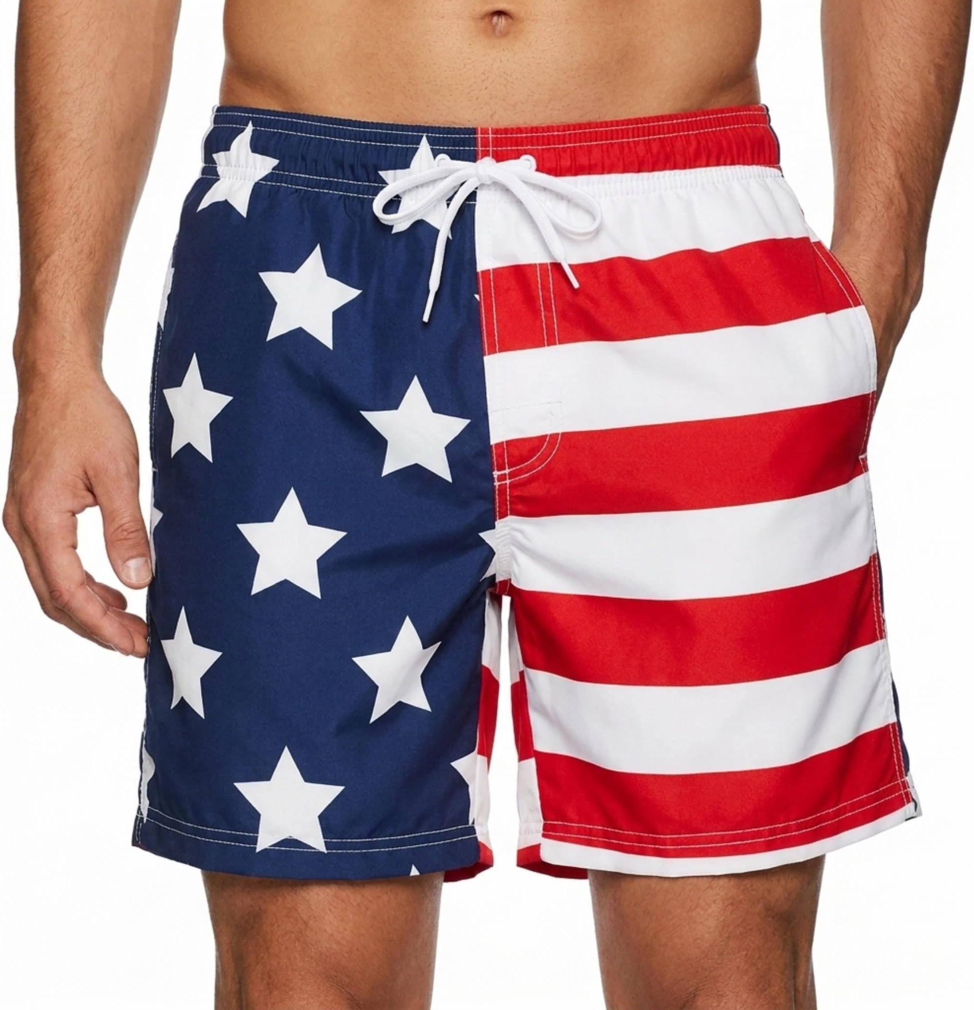 Men's Monaco Swim Trunks (Regular & Extended Sizes) Swim Trunks