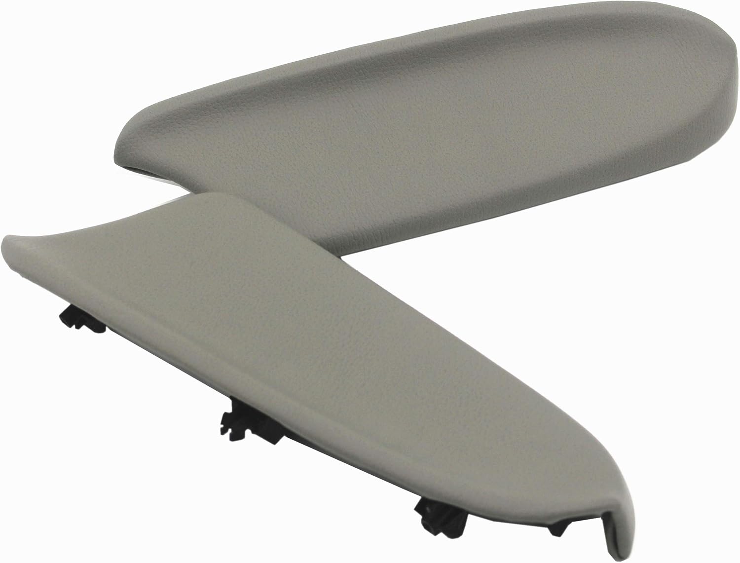 2-Piece Black Leather Armrest Lid Pad Set For 2008-2012 Honda Accord Front Doors 7 thumbnail image