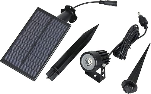 Miniatura 9 de T-SUN Focos solares, luces solares LED para exteriores, impermeables, de encendidoapagado automático, luces solares de pared para jardín, entrada,