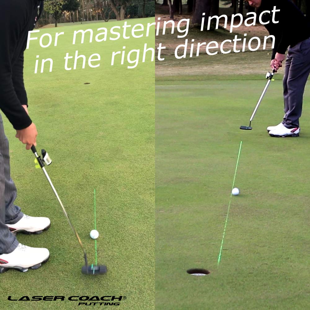 GREENON Laser Coach Putting - Golf Putter Practice Training Aid 