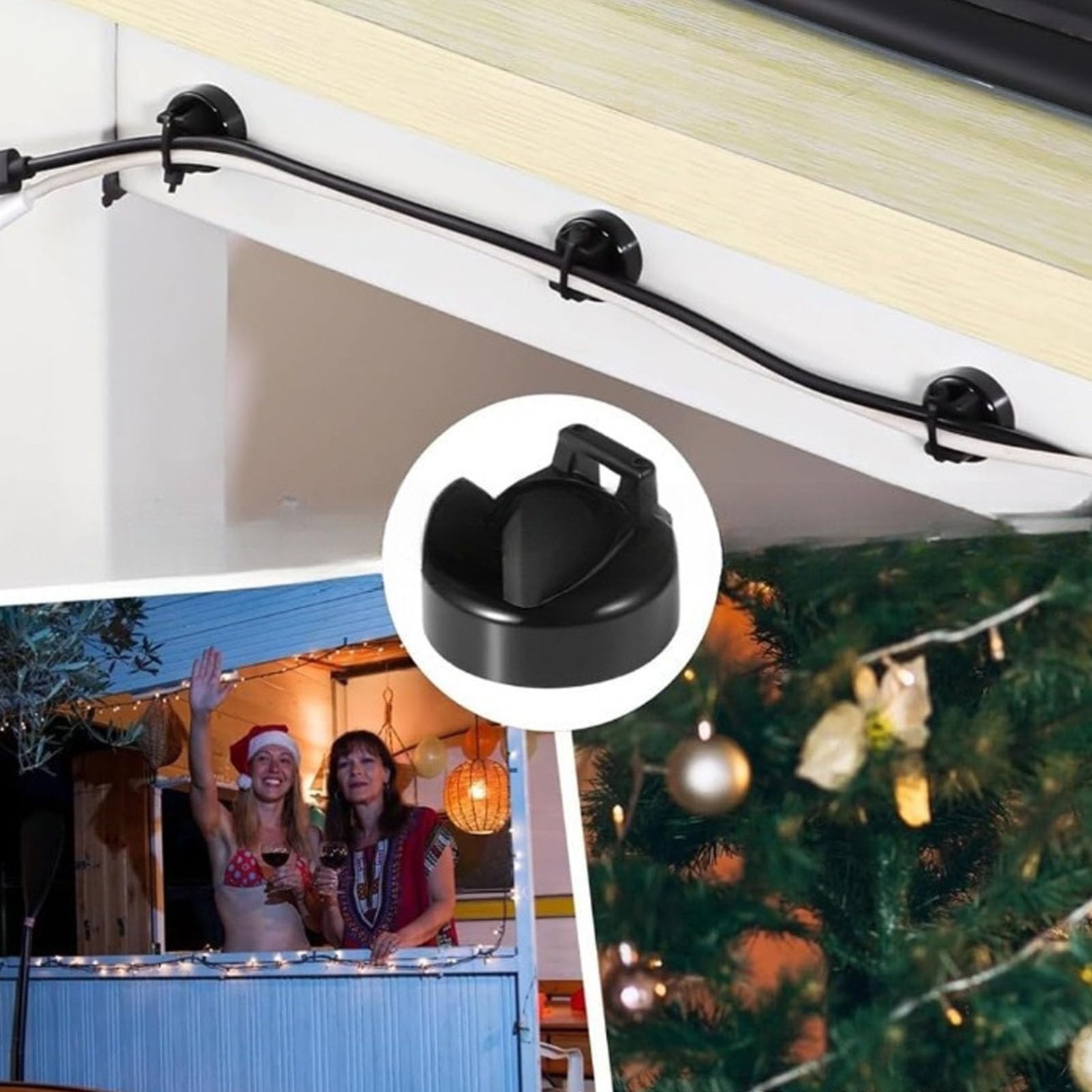 Luocute 28 Magnetische Kabelbinderhalterungen, 25 Pfund Saugkraft