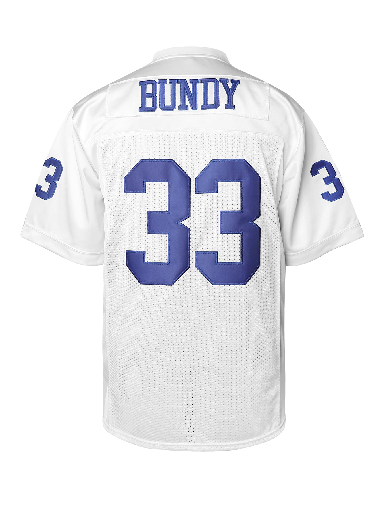 Al Bundy 33 Polk High Maillot de football pour homme S-XXXL Bleu
