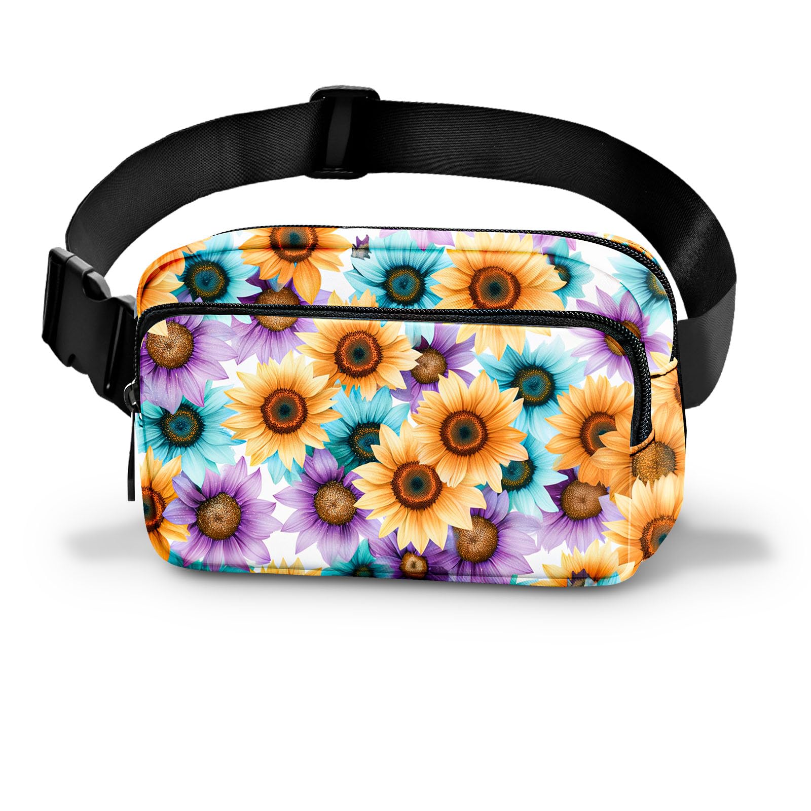 Sunflower Fanny Pack for Women Casual Belt Bag Fashion Waist Pack with Adjustable Strap Traveling