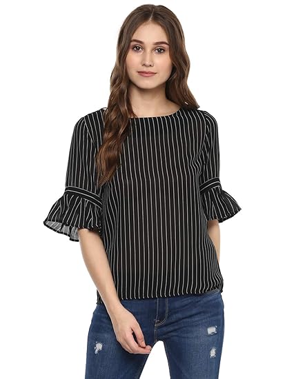Harpa Striped Regular Fit Top