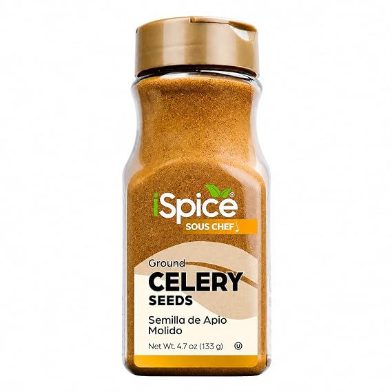 iSpice Ground Celery Seed Powder Seasoning - 4.7 oz