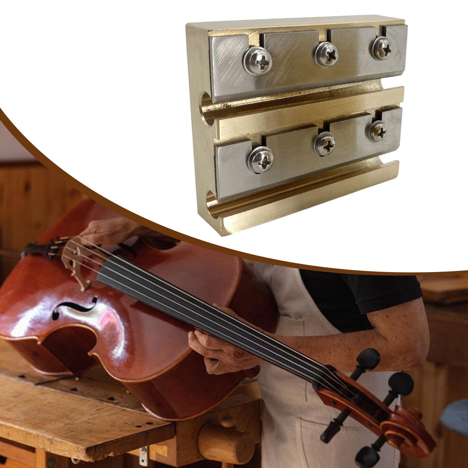 Cello Peg Reibahle Cutter Geigenbauer Werkzeuge für 3/4 und 4/4 Cellos Messingkonstruktion Kompaktes Design 7,8 cm