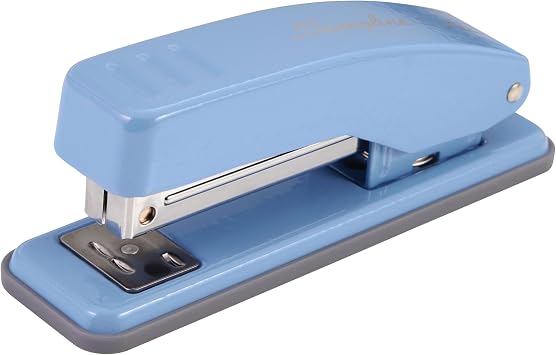 Swingline Stapler, Cub Compact Desktop Stapler, 20 Sheet Capacity, Metal, Electric Blue S701069