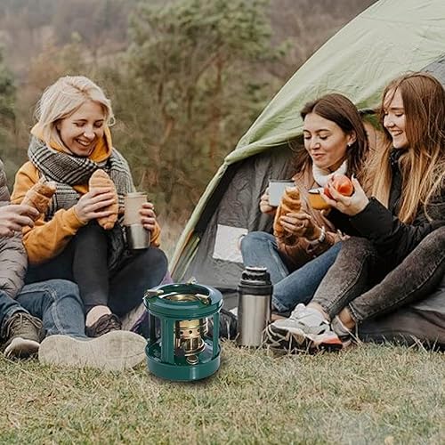 Miniatura 3 de Estufa de queroseno portátil versátil, quemador portátil de 8 mechas con calentador, compatible con diesel y alcohol, cocina eficiente para cocinar