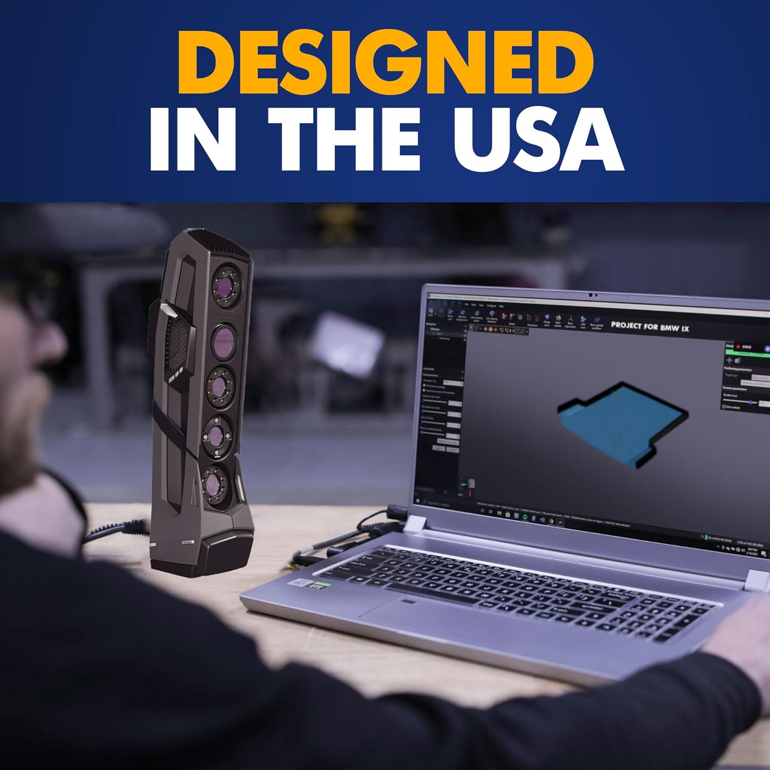 Premium Cargo Liner for BMW iX 2022-2025 SUV - 100% Protection - Custom Fit Car Trunk Mat - All-Season Black Cargo Mat - 3D Shaped Laser Measured Trunk Liners for BMW i X