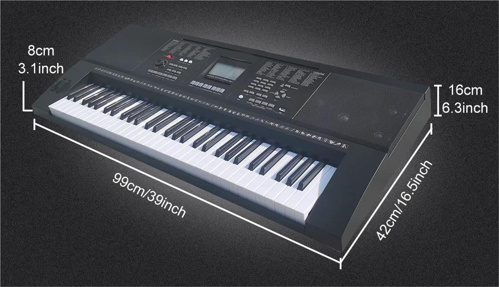 Klawiatura Elektroniczna 61 Klawiszowa Klawiatura Elektroniczna