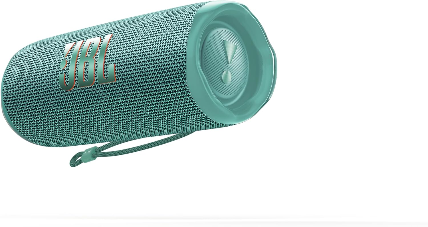 Flip 6 - Portable Waterproof Speaker - Teal | Louder, more powerful sound, IP67 waterproof and dustproof, 12 Hours of Playtime, Bold design