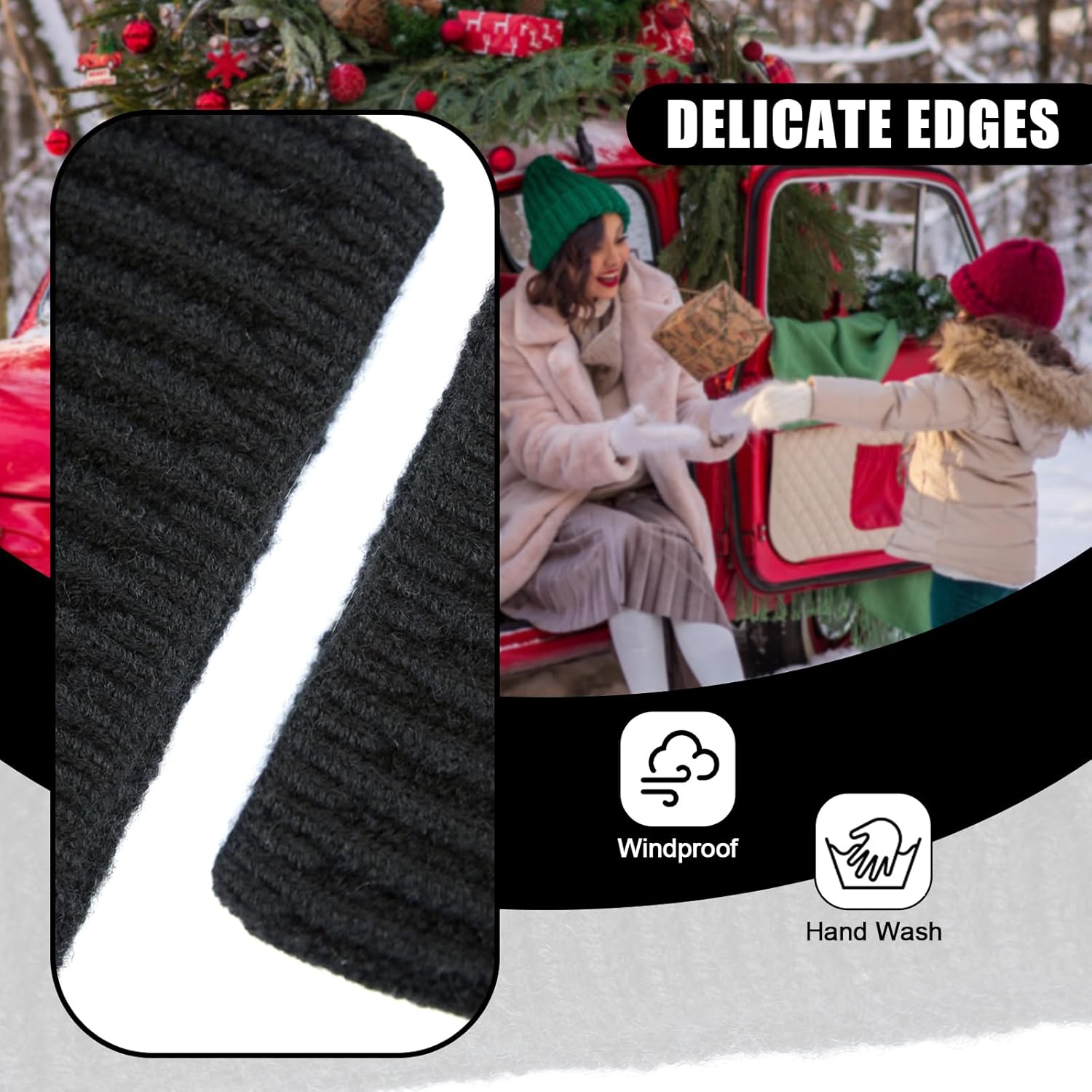 Toddler Scarf Warm Knit Kids Neck Warmer Soft Stretch Baby Winter Scarves for Boys Girls - Image 4