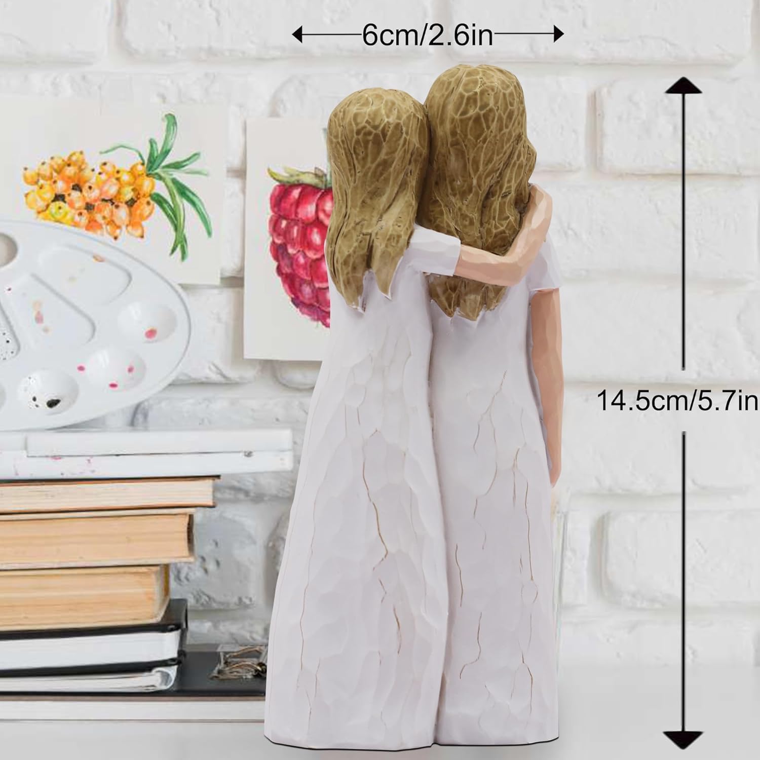 Mama Gifts - Birthday Gifts for Mom from Daughter, Mother Gift, Sculpted Hand-Painted Figurine