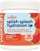 Vista 6 de Wellah Splish Splash - Mezcla de bebida de electrolitos de hidratación (sabor a uva, 30 porciones)