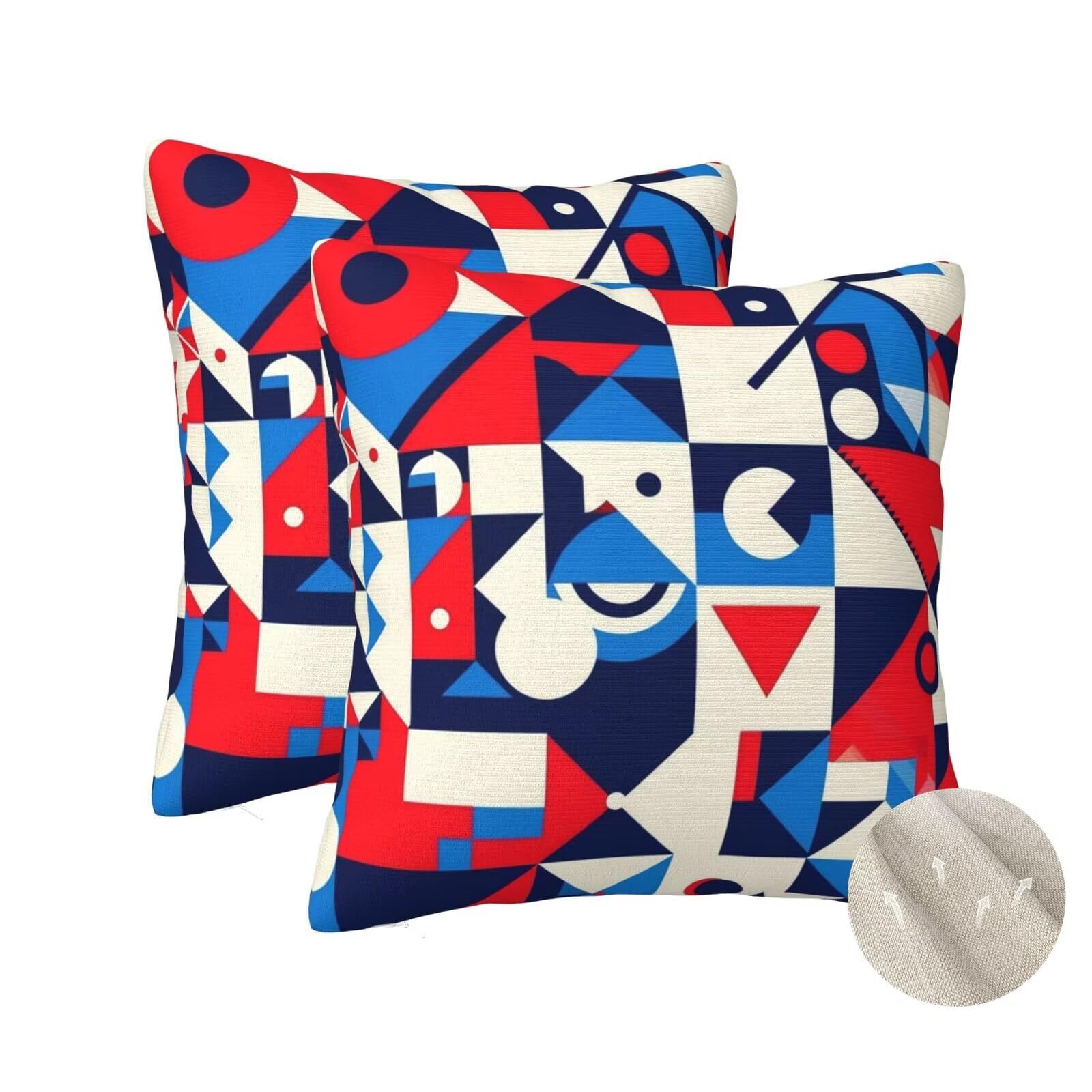 Housses de coussin vintage 60x60 de qualité pour deco maison chic