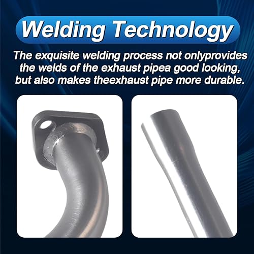 Miniatura 7 de Escape mejorado con silenciador para Coleman Powersports CT200U BT200X CT200u-ex, 212cc 196cc/6.5HP Go Kart y mini bicicleta de gas