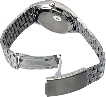 Orient FAB00009B Men's 3 Star Stainless Steel Black Dial Automatic Watch