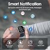 Csasan Smart Watch para Hombre Mujer (Responder/Hacer Llamadas), Pantalla HD de 1.91", Smartwatch con Monitor de Frecuencia Cardíaca/Sueño/Pasos, 100+ Modos Deportivos, Impermeable IP68, Monitor de Actividad para Android iOS, Azul Marino 3