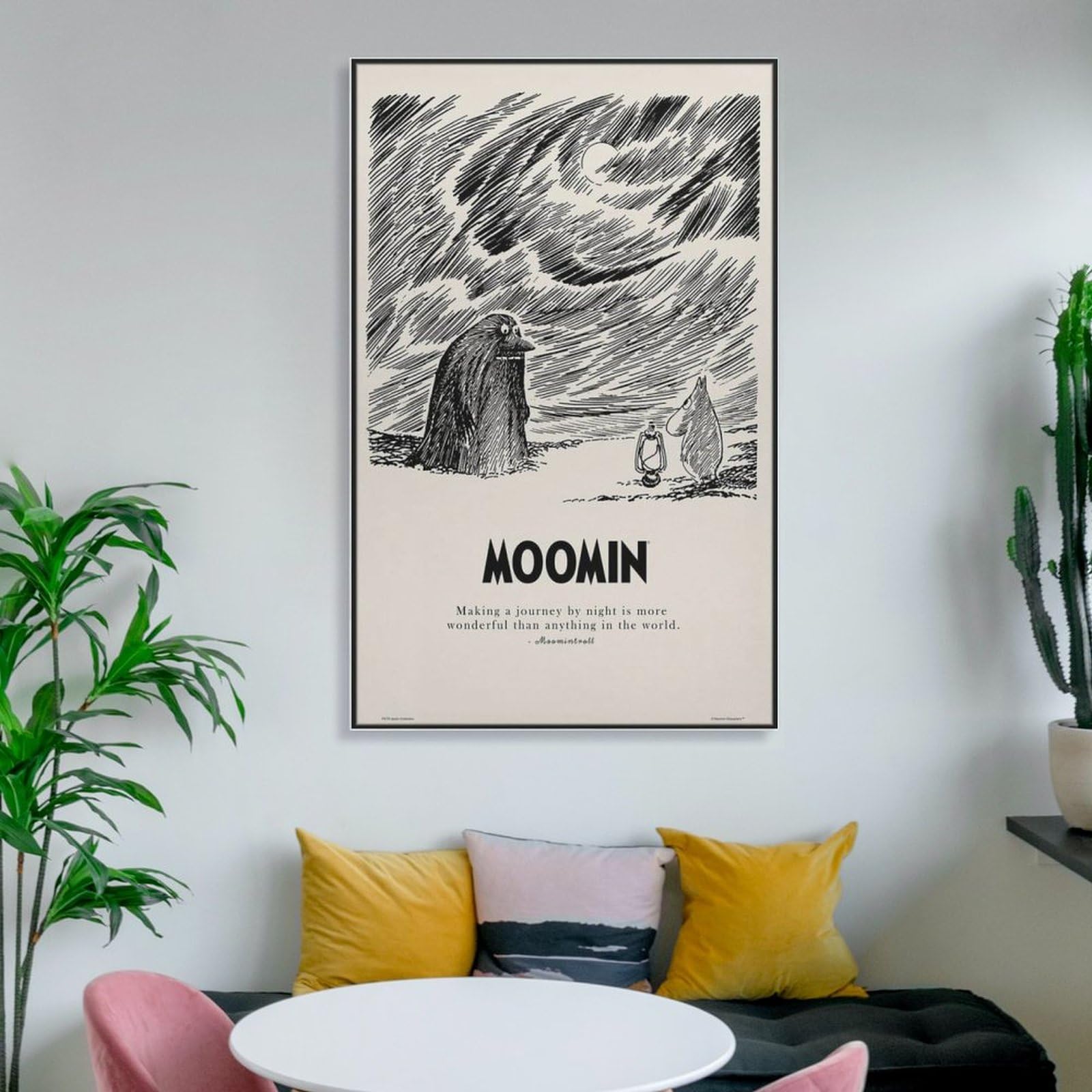 Amazon.co.jp: ミンアートポスターイラストアートトーベヤンソン