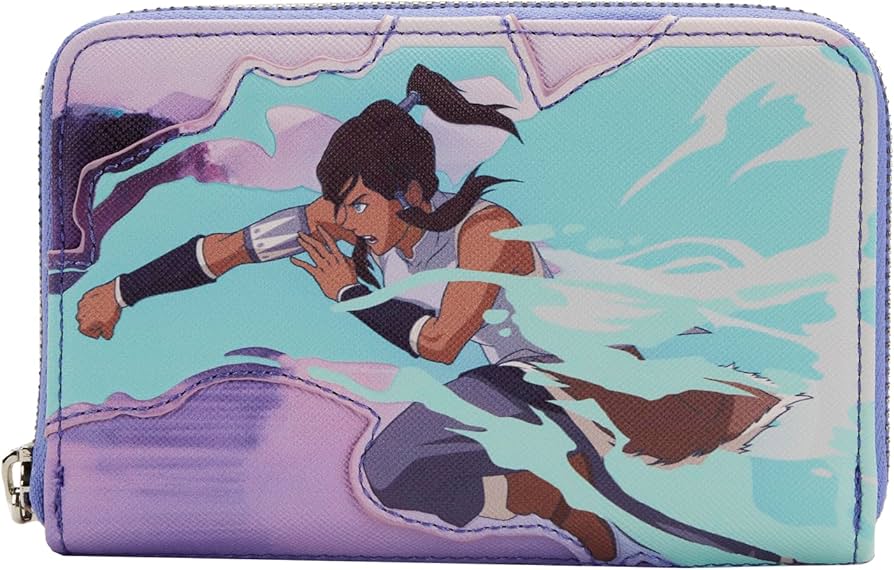 Amazon.com: Loungefly Legend of Korra Team Korra Zip Around Wallet