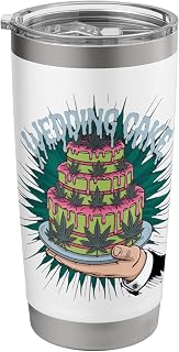 420 Cannabis Stoner Weed Wedding Cake Strain Stainless Steel Insulated Tumbler