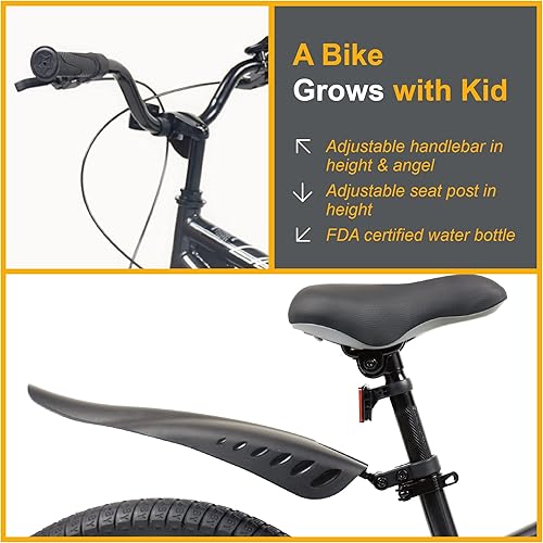 Miniatura 7 de Royalbaby Freestyle Kids Bike 2 Hand Brakes 1214161820 Inch Children's Bicycle for Boys Girls Age 3-12 Years