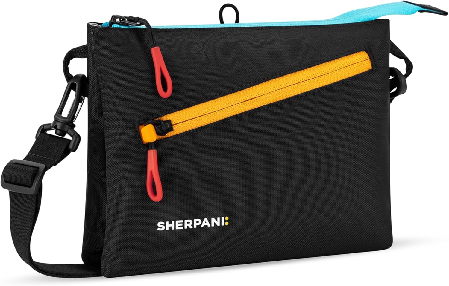 Sherpani Zoom, Small Crossbody Purse, Nylon Crossbody Bag, Lightweight Cross Body Bag, Sleek Dual Pouch - Image 5