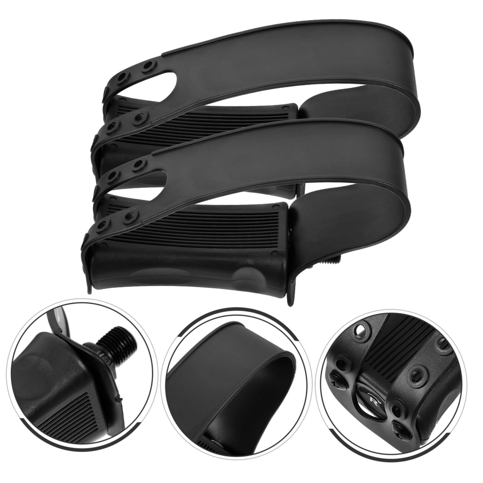 VANZACK Pedales de Bicicleta estática Bicicleta estatica Bicicleta estàtica Accesorios para Bicicletas Pedales de Bicicleta de Repuesto repuestos para Bicicletas estáticas Planchar