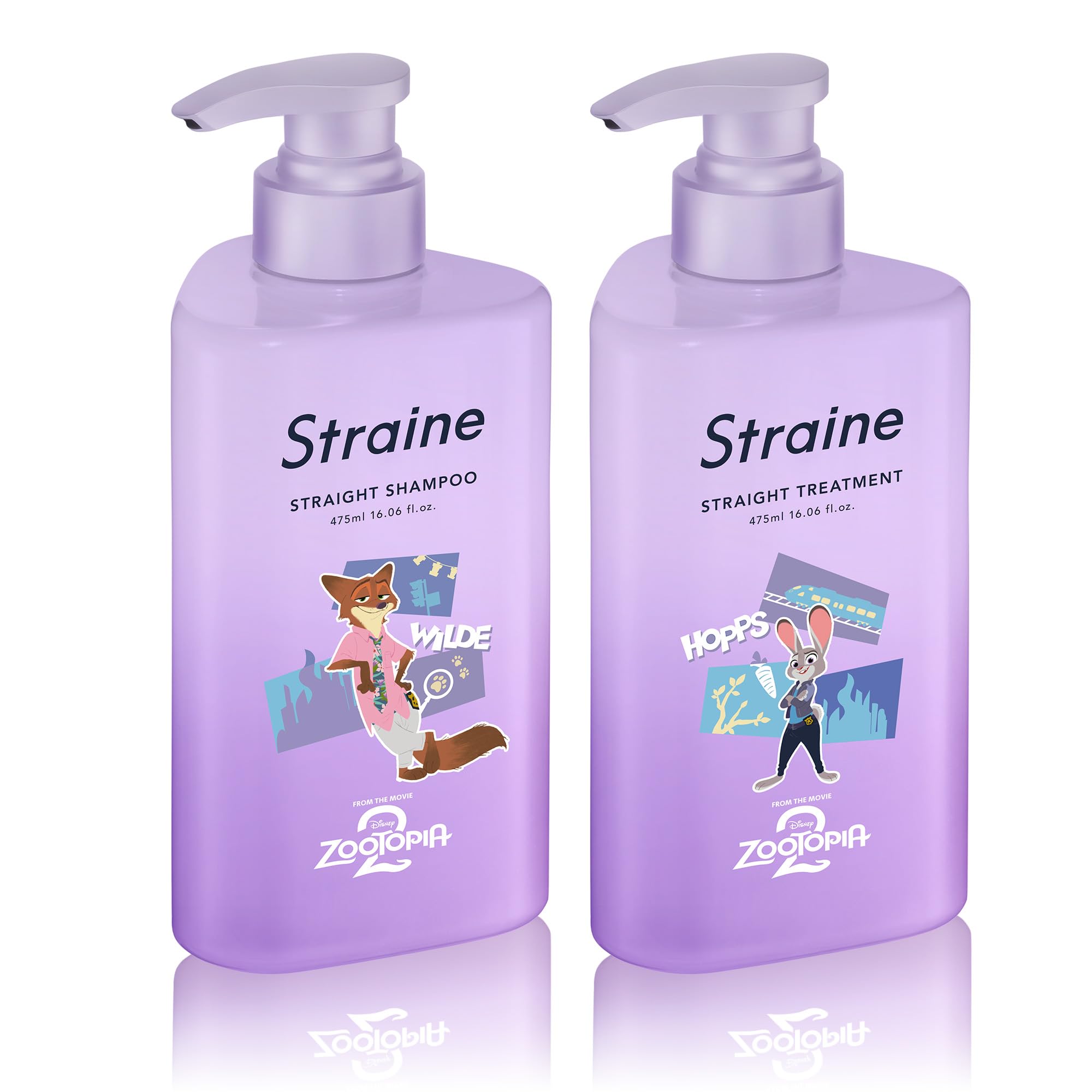 Straine シャンプートリートメントセット ズートピアコラボパッケージ