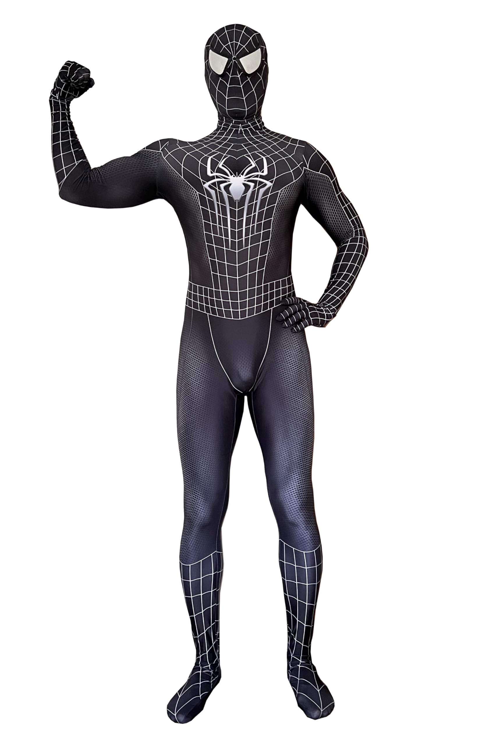 ハロウィンに！ブラックスパイダーマン 全身タイツ セパレート Mサイズ Lサイズ Amazon.co.jp: [VIRIYA] KAWAKAWAII スパイダーマン コスプレ