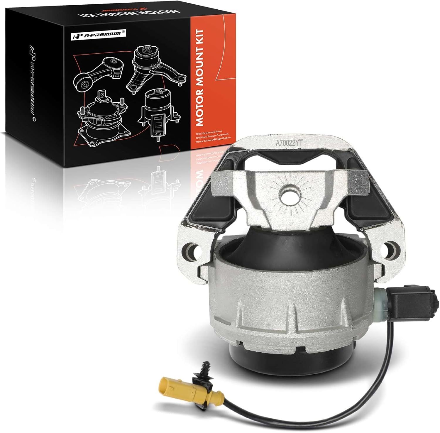 A-Premium Engine Motor Mount Compatible with Audi A6 2012-2015, A6 Quattro 2013-2018, A7 Quattro 2017-2018, 2.0L