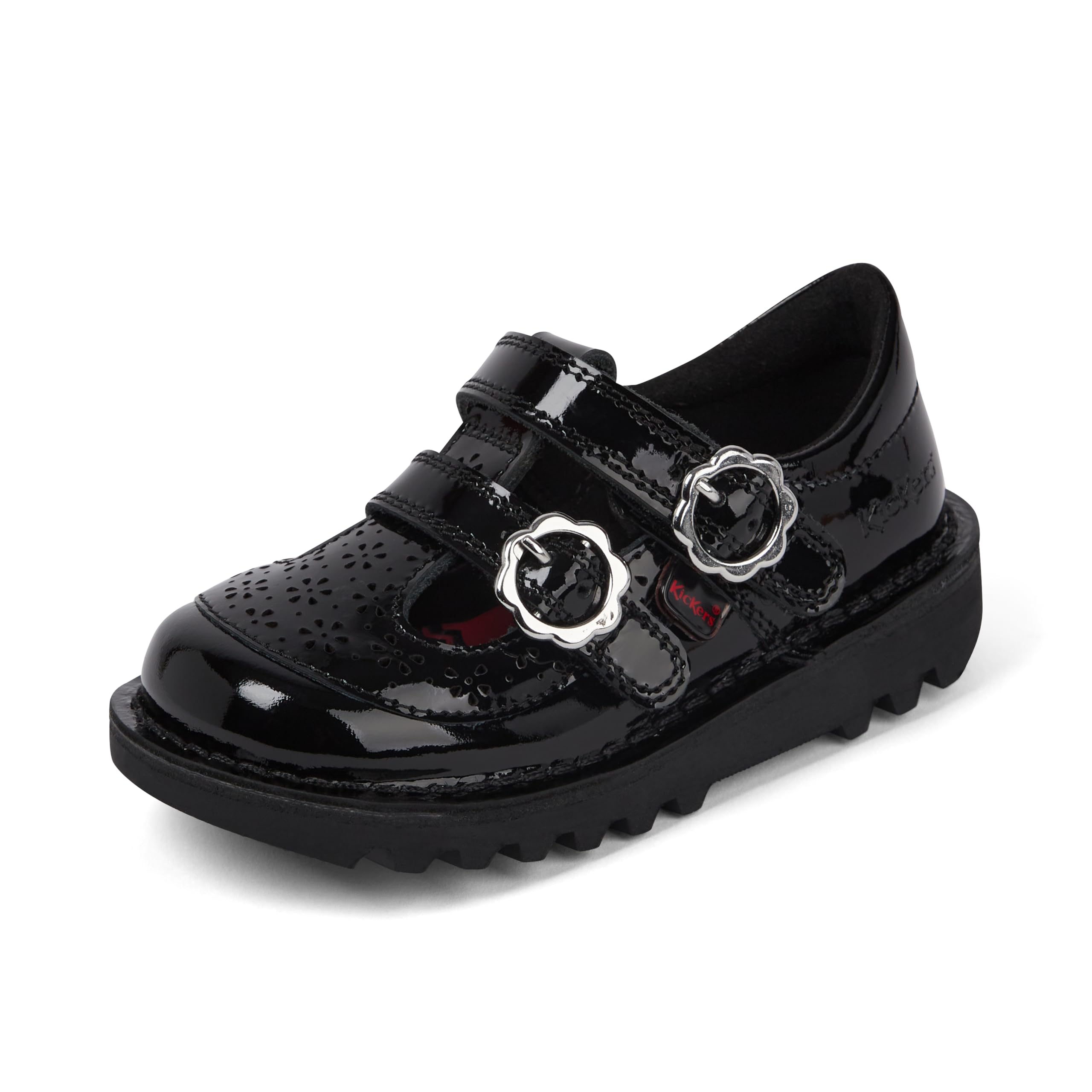 Kickers Junior Kick Tbar Meadow Patl Jf Blk