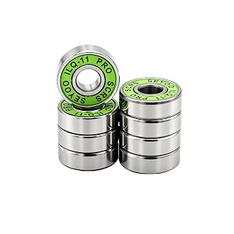 8Pcs 608-2RS ILQ-11 Skateboard Bearing for Roller Skates 608-2rs 8x22x7mm Inline Skate Bearing